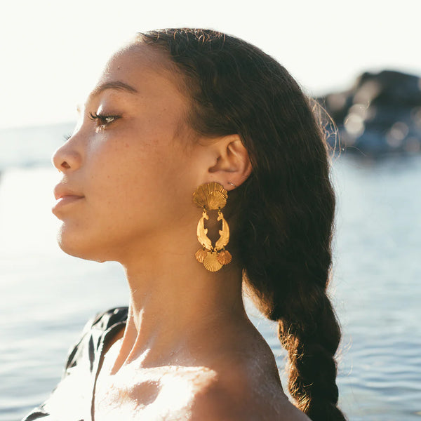 Atlantic Dolphin Earrings