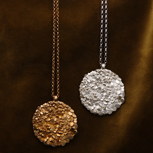 Bronze Large Caddis Necklace