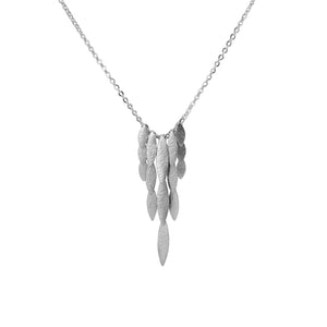 Silver Icarus Waterfall Necklace