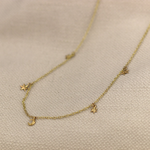 Gold Starry Sky Necklace