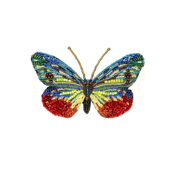 Cepora Jewel Butterfly Brooch Pin