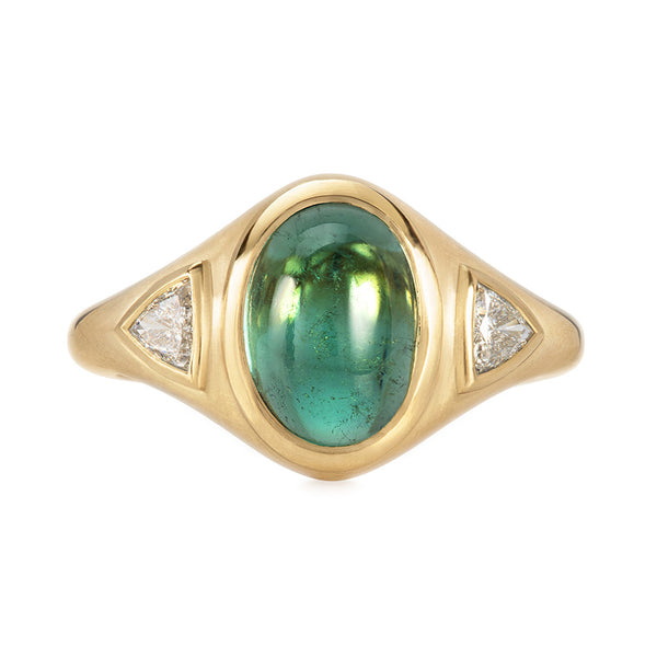 Shanti Green Tourmaline Ring
