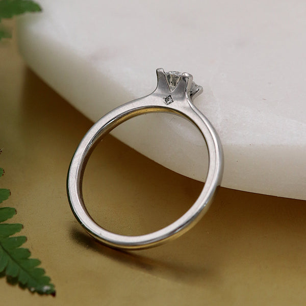 Architect Platinum and Diamond Ring