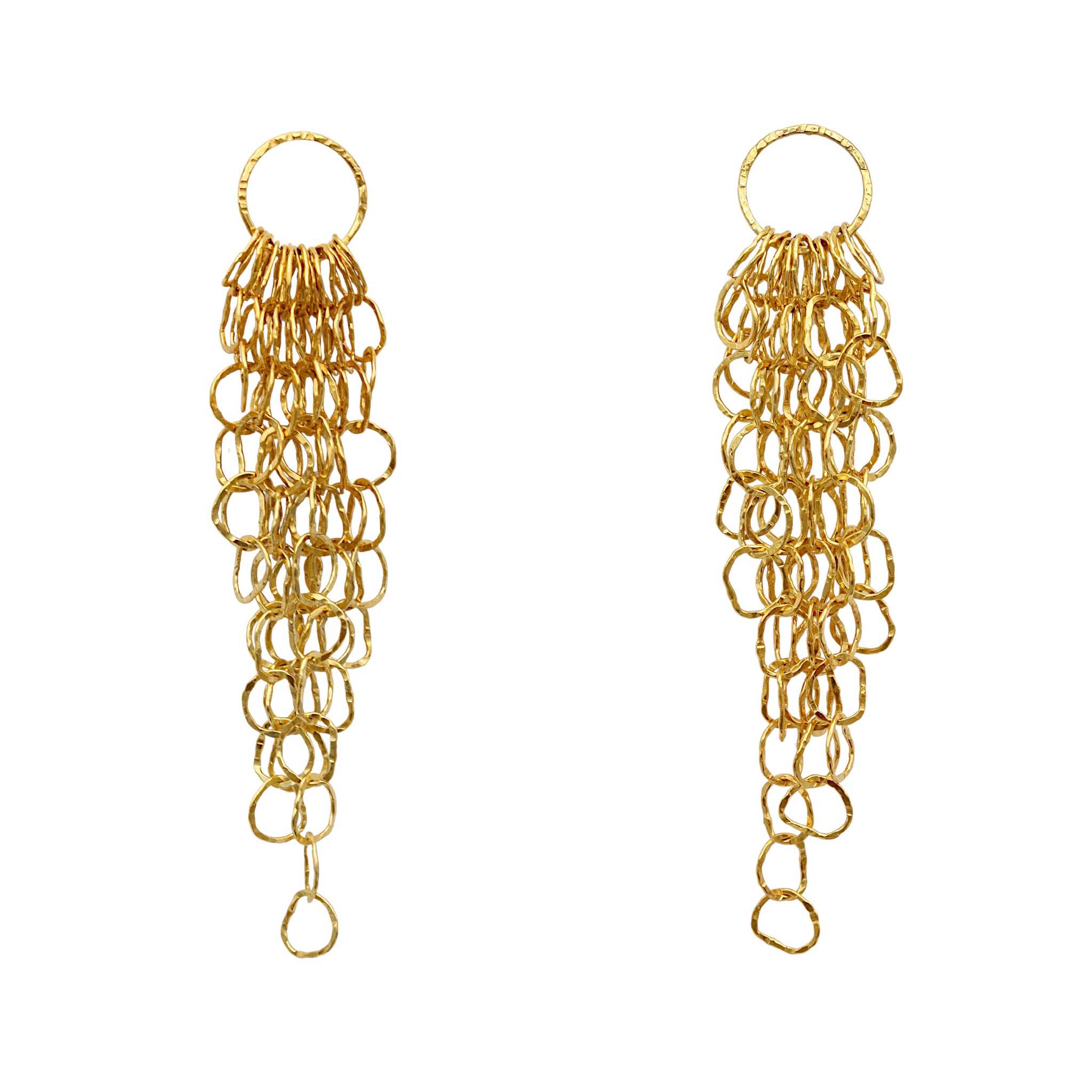 Afiok Large Cascade Earrings
