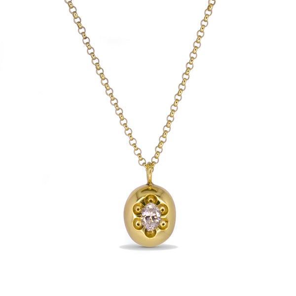 Diamond Seedling Necklace