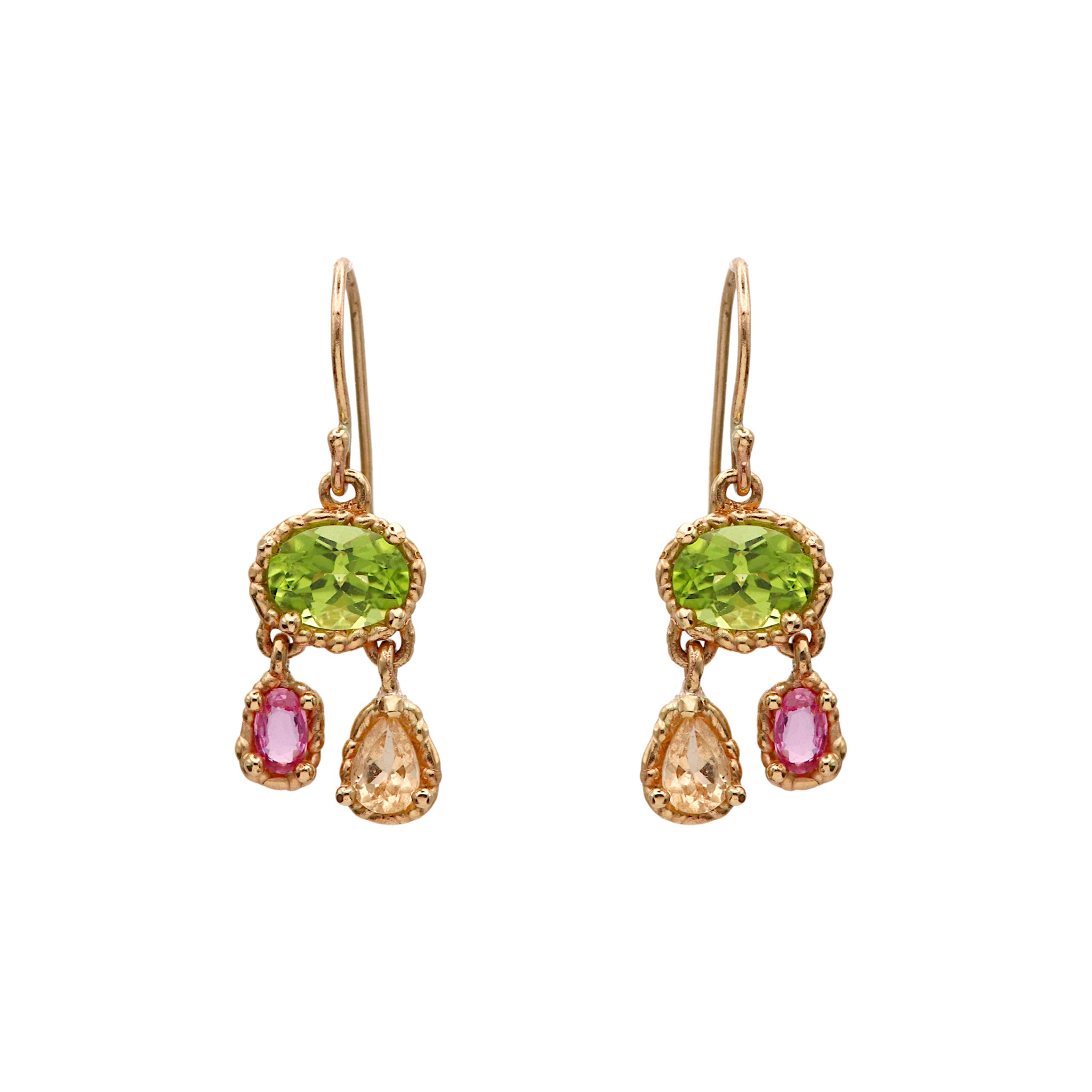 Trio Chandelier Earrings