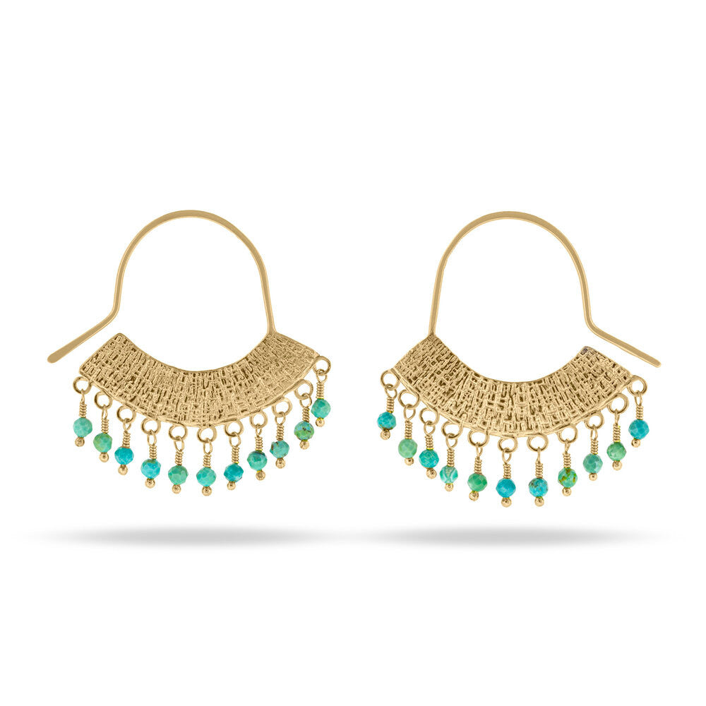 Turquoise Chandelier Earrings