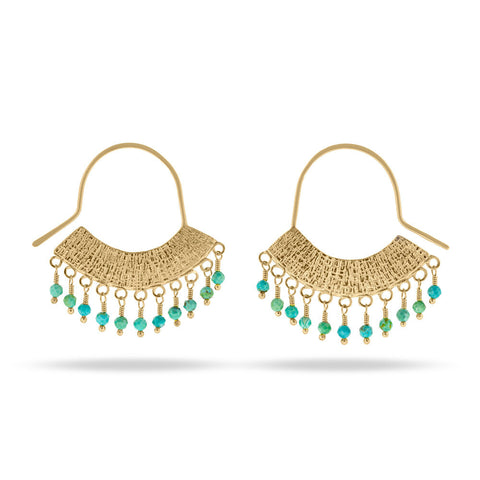 Turquoise Chandelier Earrings