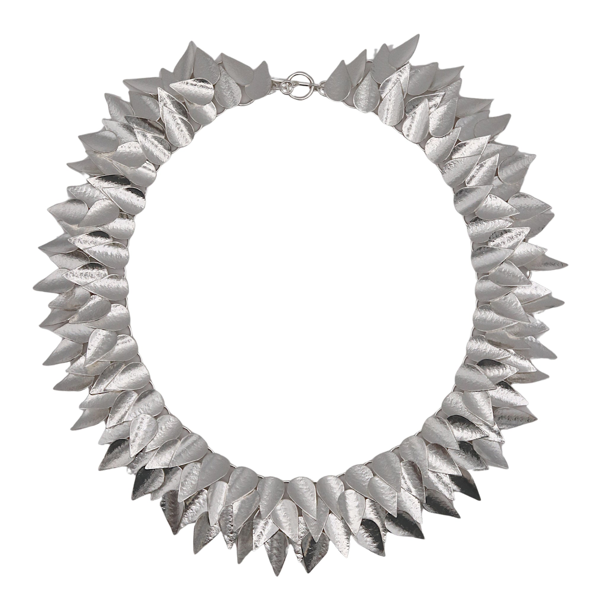 Silver Komorebi 4 Layer Collar