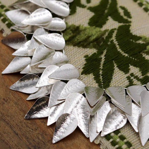 Silver Komorebi 4 Layer Collar