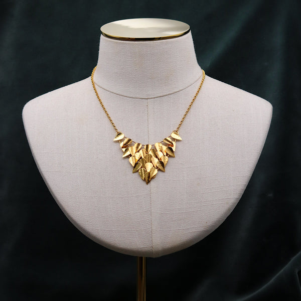 Gold Komorebi Large Ivy Necklace