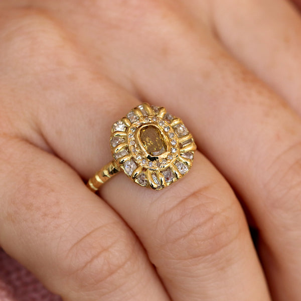 Klimt Diamond Celeste Ring