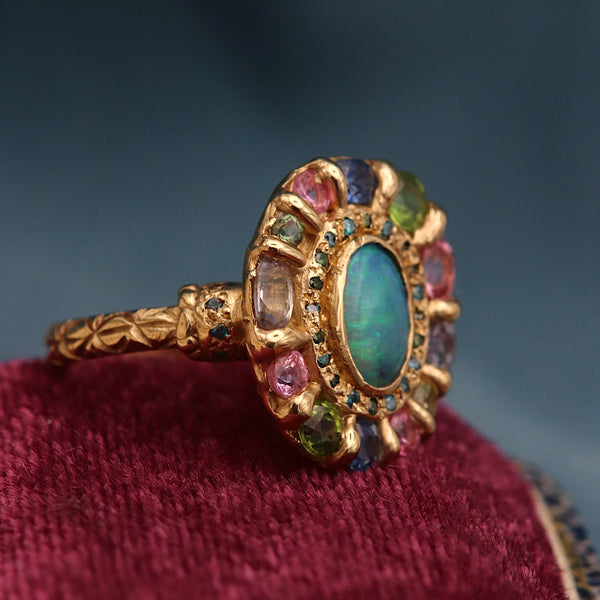 Pastel Opal Celeste Ring