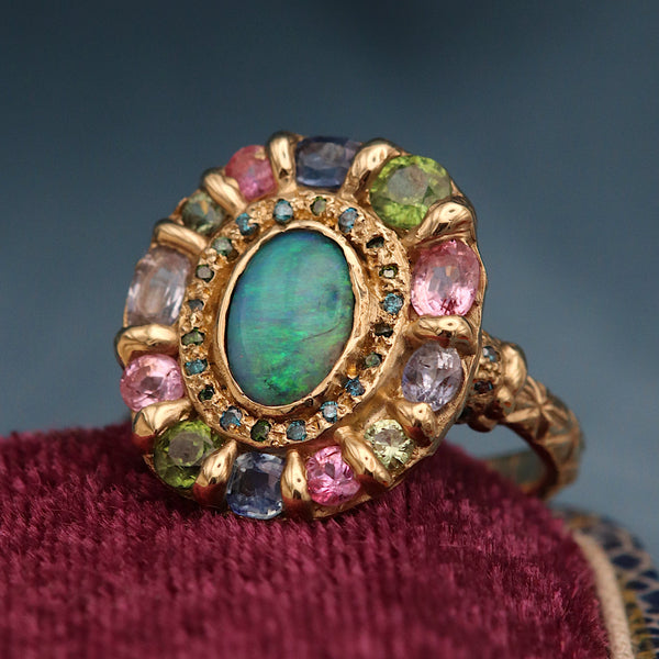 Pastel Opal Celeste Ring