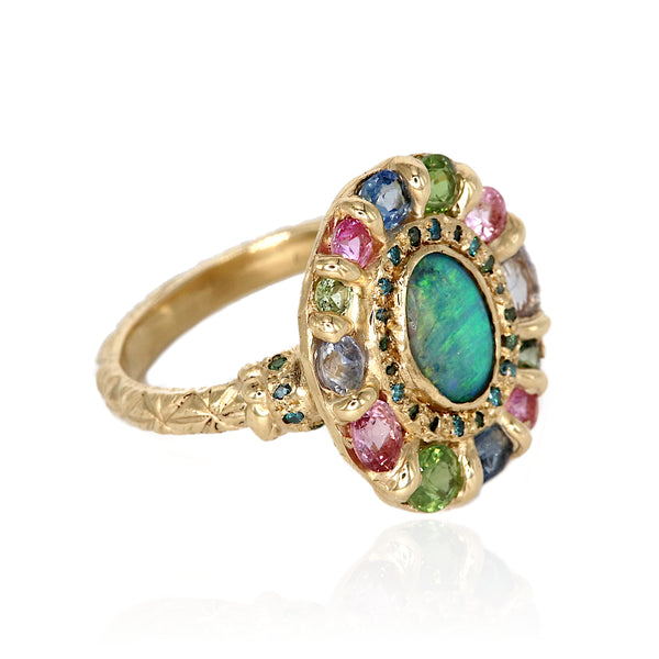 Pastel Opal Celeste Ring