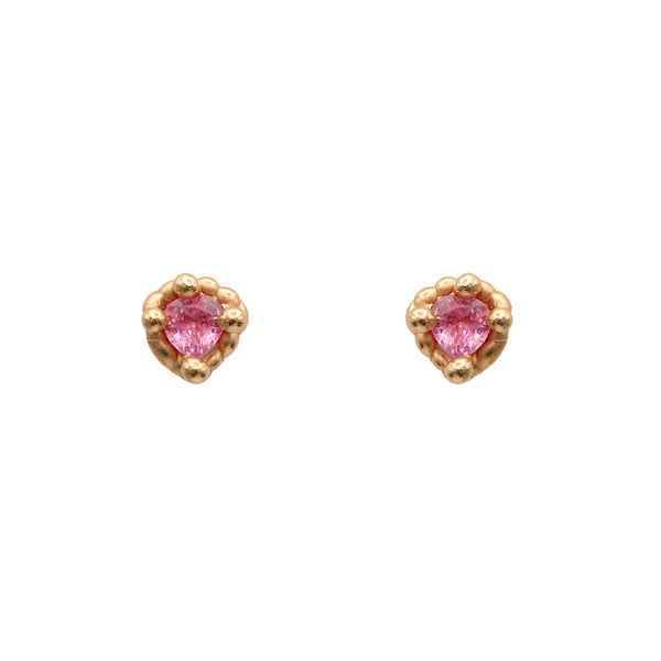 Pink Sweetheart Studs