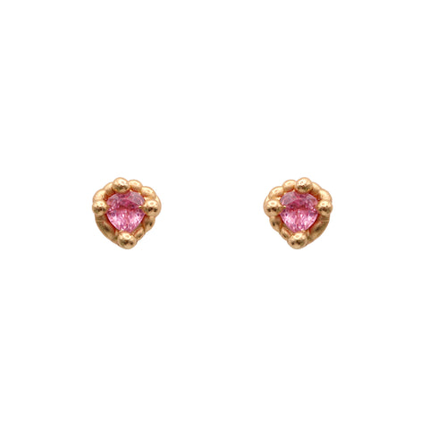 Pink Sweetheart Studs