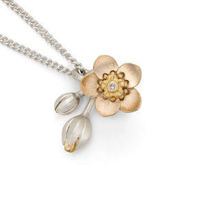 Kinetic Forget Me Not Locket