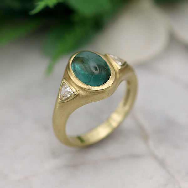 Shanti Green Tourmaline Ring