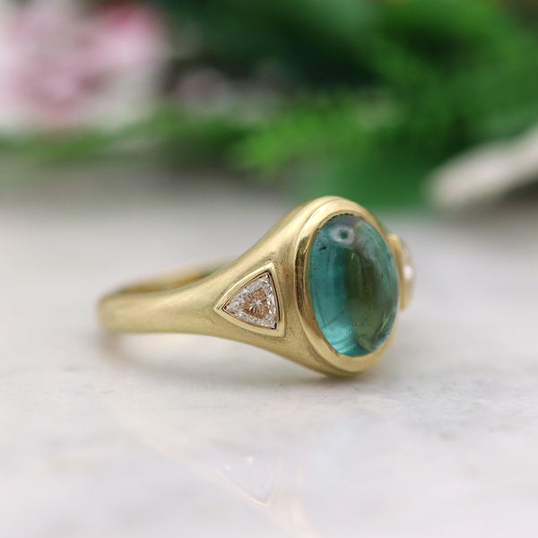 Shanti Green Tourmaline Ring