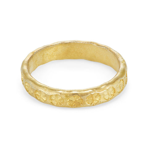 Gold Flora Band