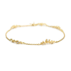 Diamond Bracelet with Granules