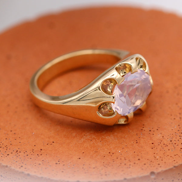 Lavender Signet Ring