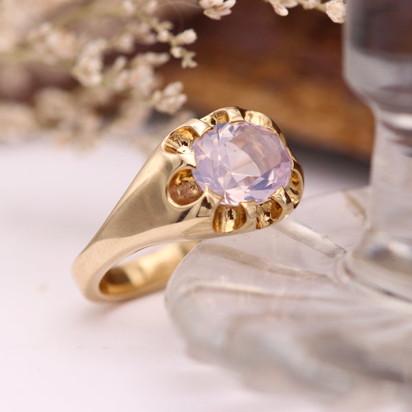 Lavender Signet Ring