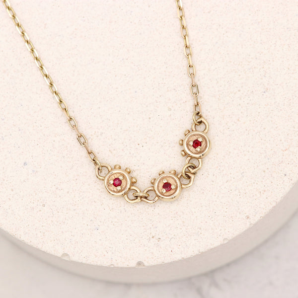 Aisla Ruby Necklace