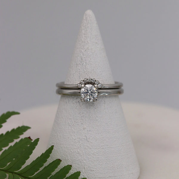 Architect Platinum and Diamond Ring