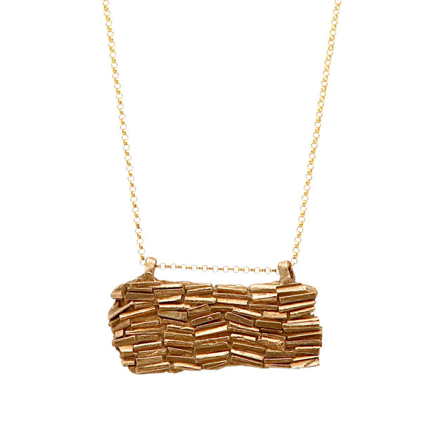 Bronze Embellish Necklace