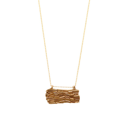 Bronze Embellish Necklace