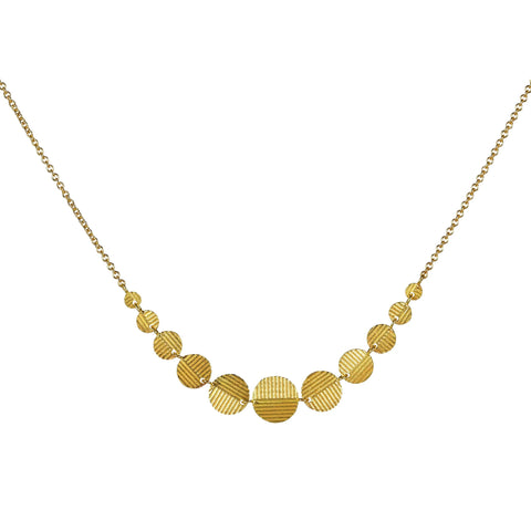 Contour Disc Necklace