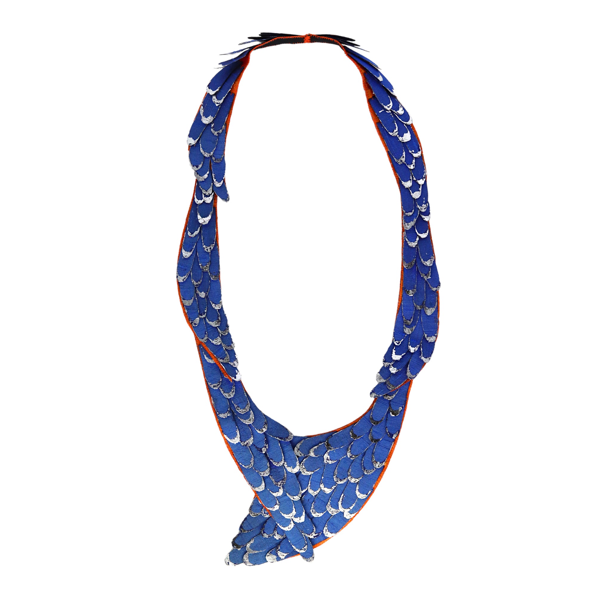 Bluebird Silk Necklace