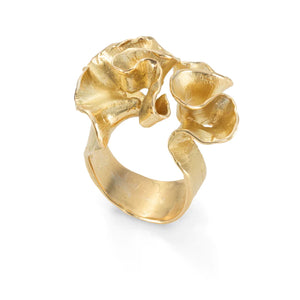 Gold Kelp Ring