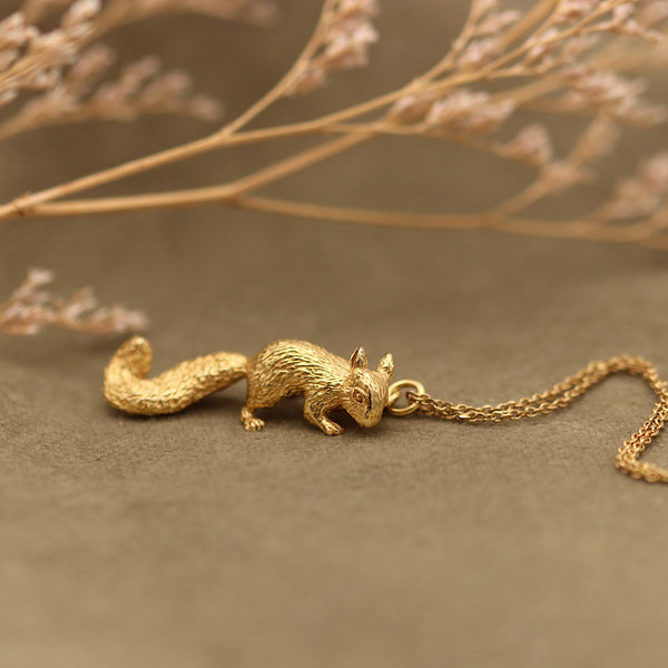 Baby Squirrel Pendant