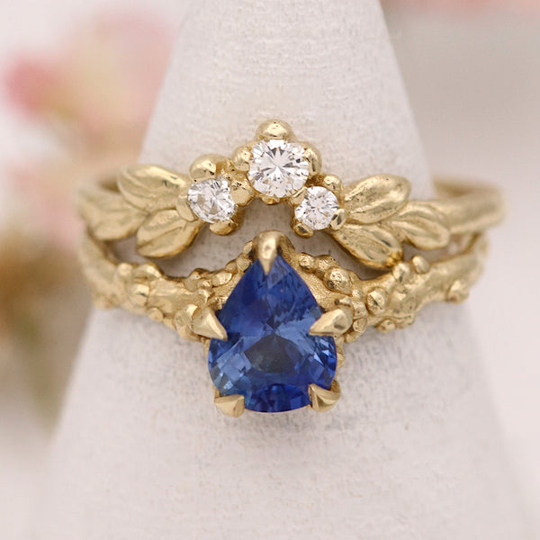 Sunken Treasure Blue Sapphire Ring