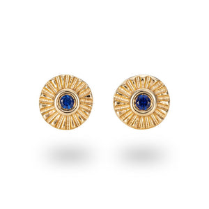 Tiny Sapphire Studs