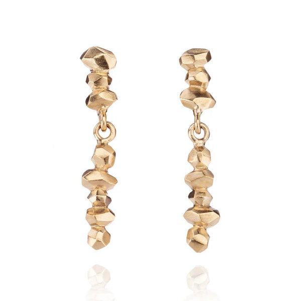 Gold Gea Drop Earrings