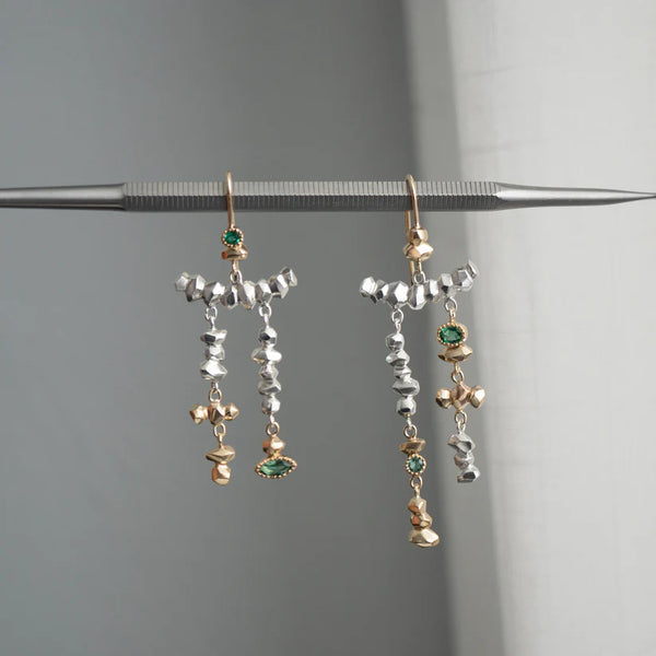 Gea Balance Chandelier Earrings