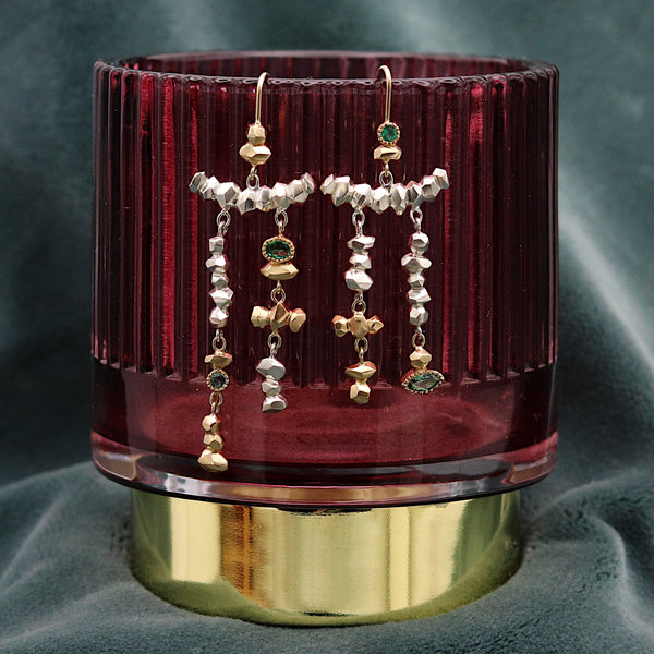 Gea Balance Chandelier Earrings