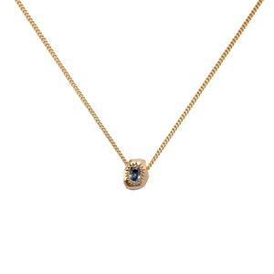 Gea Blue Sapphire Necklace