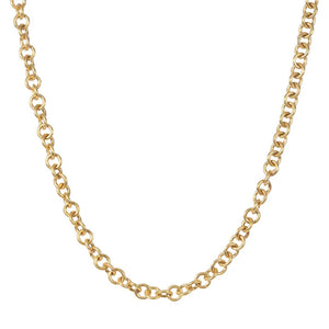 Golden Thread Chain Necklace