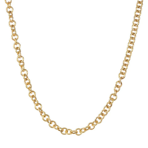 Golden Thread Chain Necklace