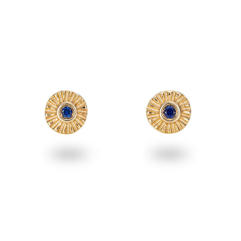 Tiny Sapphire Studs