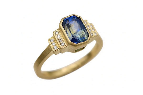 Radiance Sapphire Treasury Ring