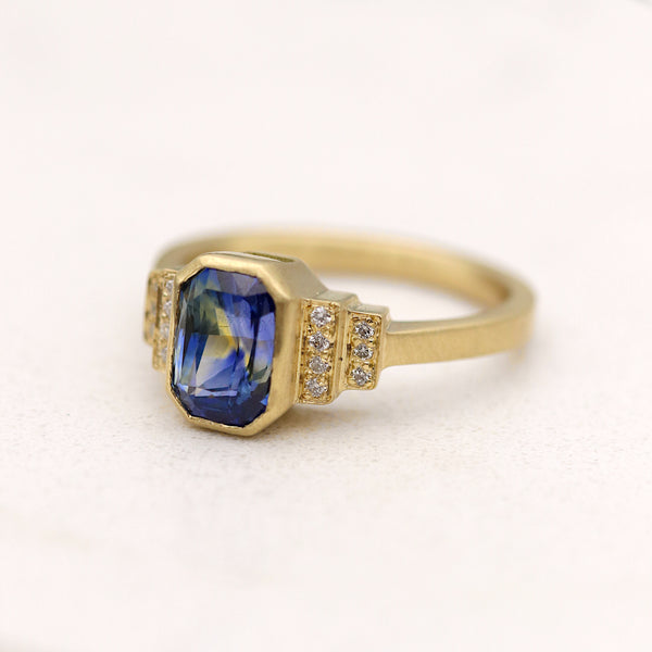 Radiance Sapphire Treasury Ring