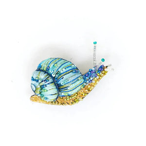 Roman Snail Brooch Pin