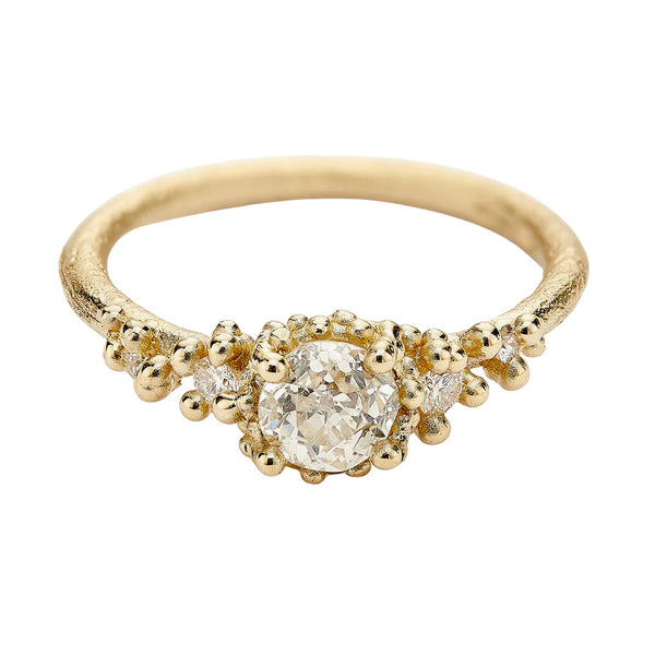 Encrusted Antique Diamond Ring