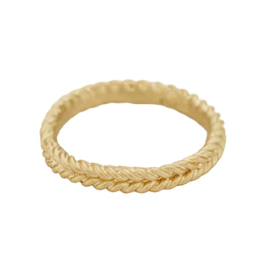 Double Rope Wedding Band